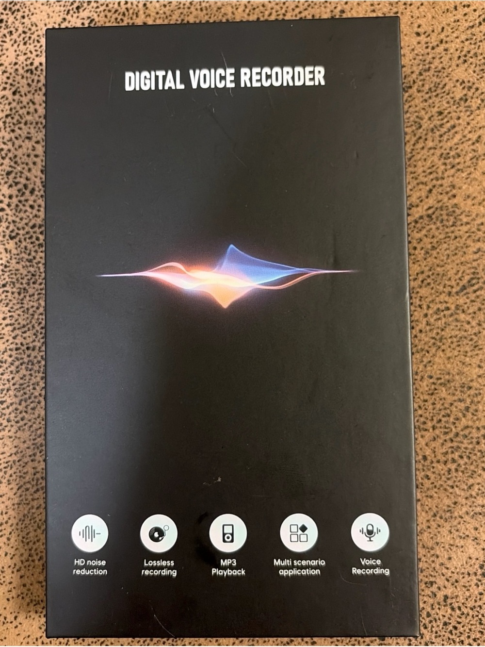 72GB Voice Activated Recorder - 10860H Recording Device